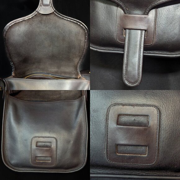 COACH Vintage New York Courier Bonnie Saddle Shoulder Bag Made in USA - Picture 11 of 17